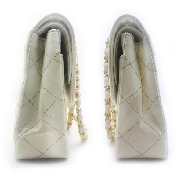 Authentic CHANEL CC 24K Paris Limited Double Flap Bag Lambskin Matelasse Chain - Picture 8 of 16